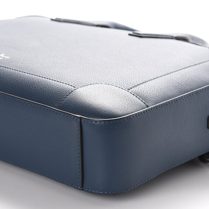 Mulberry Small Classic Grain Calfskin Belgrave Single Document Holder Deep Sea 8 of 11