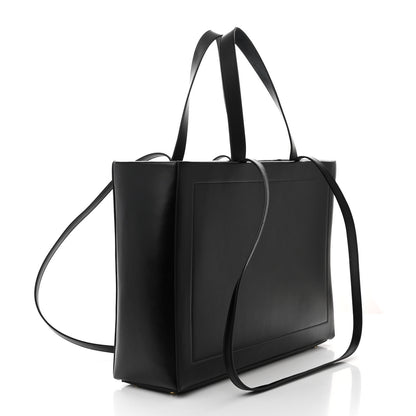 Jacquemus Smooth Calfskin Le Cabas Neve Tote Black 3 of 12