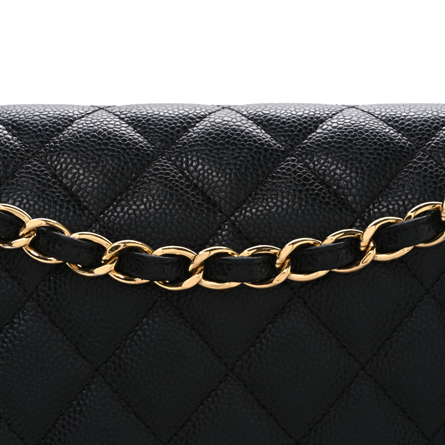 Chanel Caviar Quilted Jumbo Double Flap Black 8 of 12