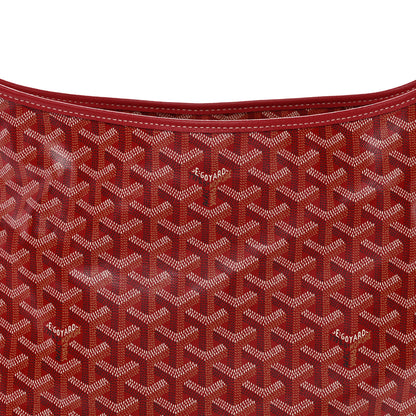 Goyard Goyardine Boheme Hobo Red 9 of 11