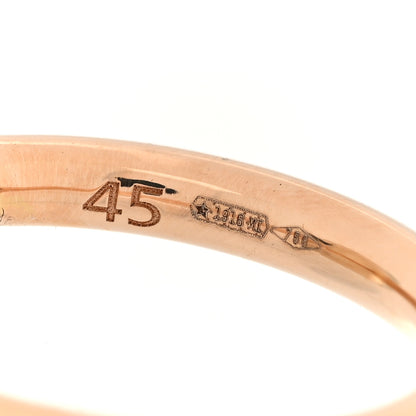 Pomellato 18K Rose White Gold Prasiolite Classic Nudo Ring 45 3.25 3 of 4