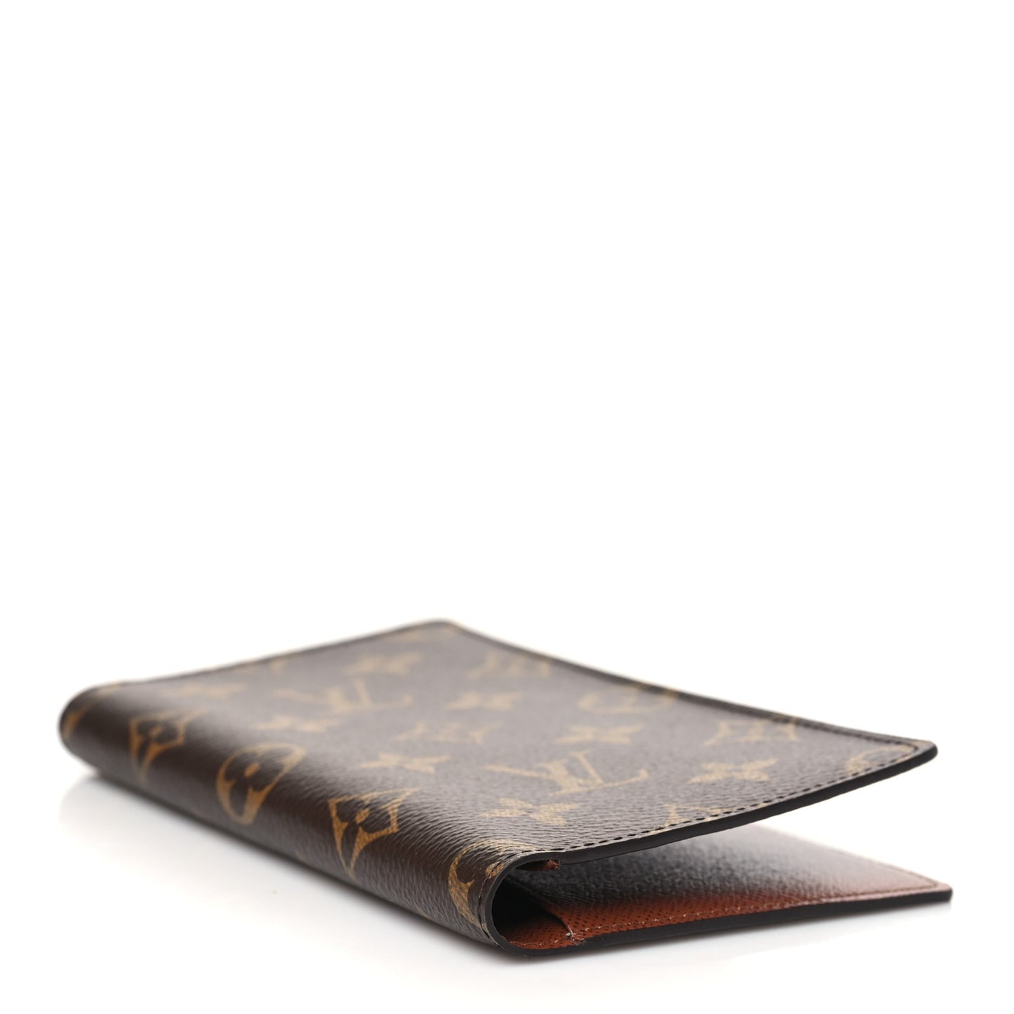 Monogram Checkbook Holder Case Wallet