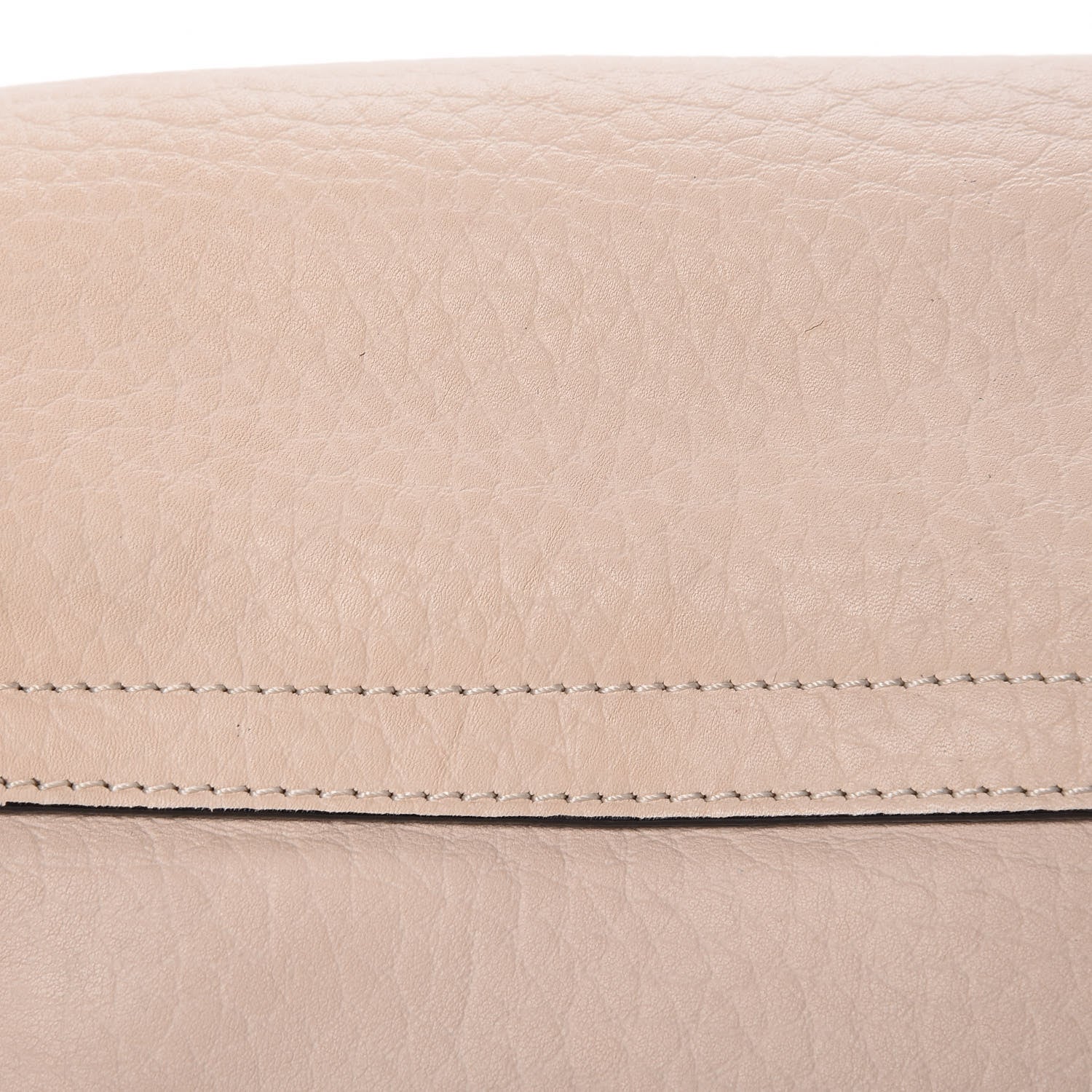 Chloe Grained Calfskin Medium Sally Flap Bag Beige 11 of 14