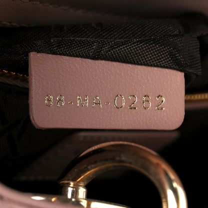 Christian Dior Lambskin Cannage Small My ABC Dior Lady Dior Blush 7 of 10