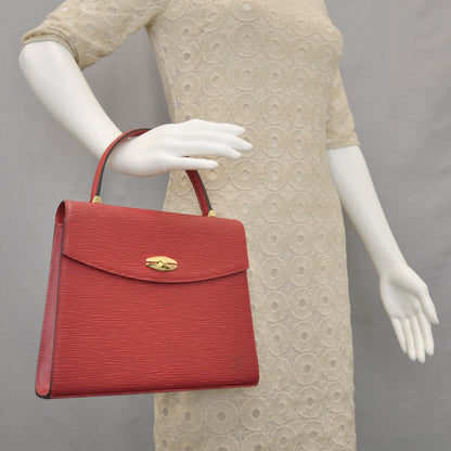 Louis Vuitton Epi Malesherbes Red 2 of 10