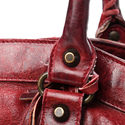Balenciaga Chevre Classic Hardware Purse Rouge Vif 14 of 19