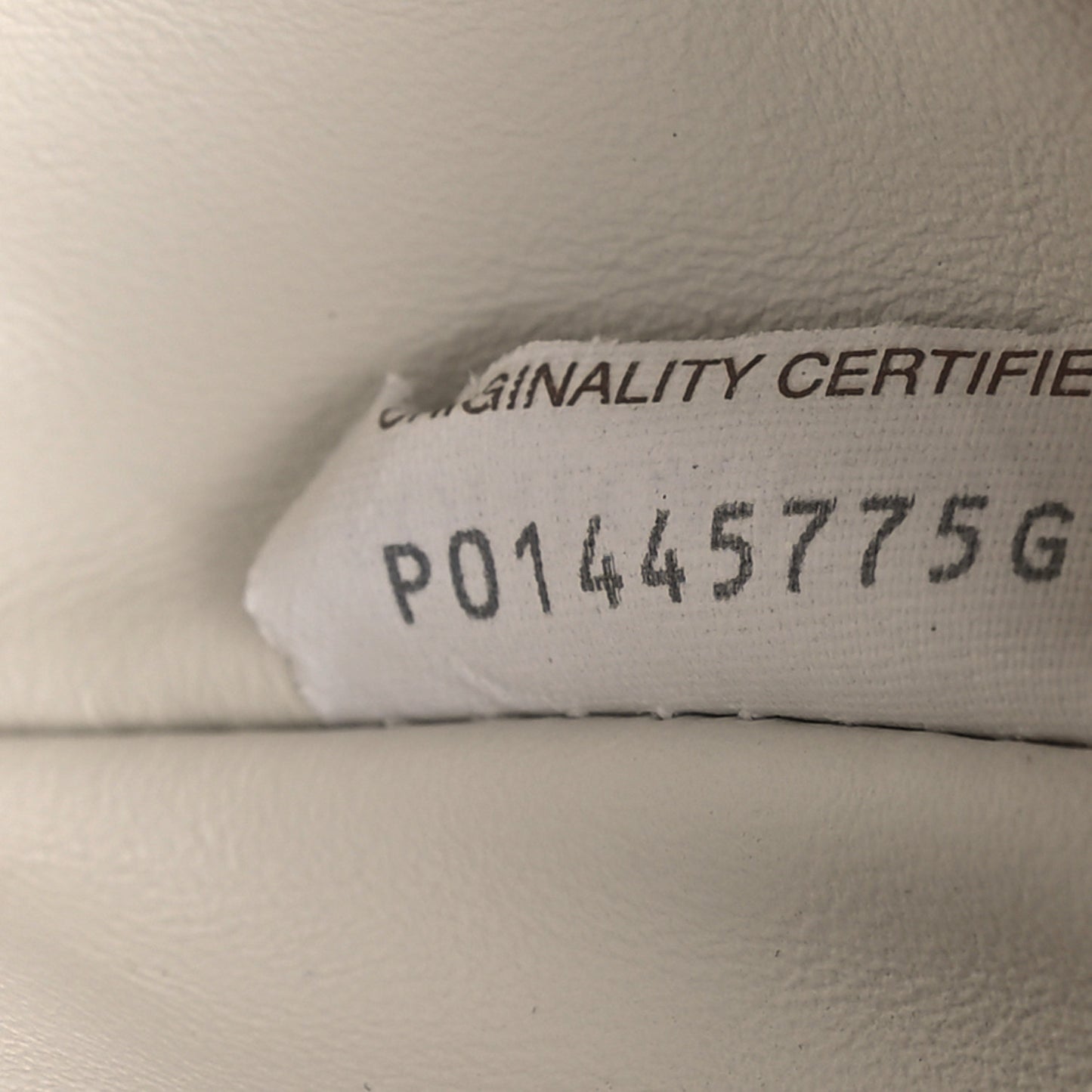 Nappa Intrecciato Mini Bulb White