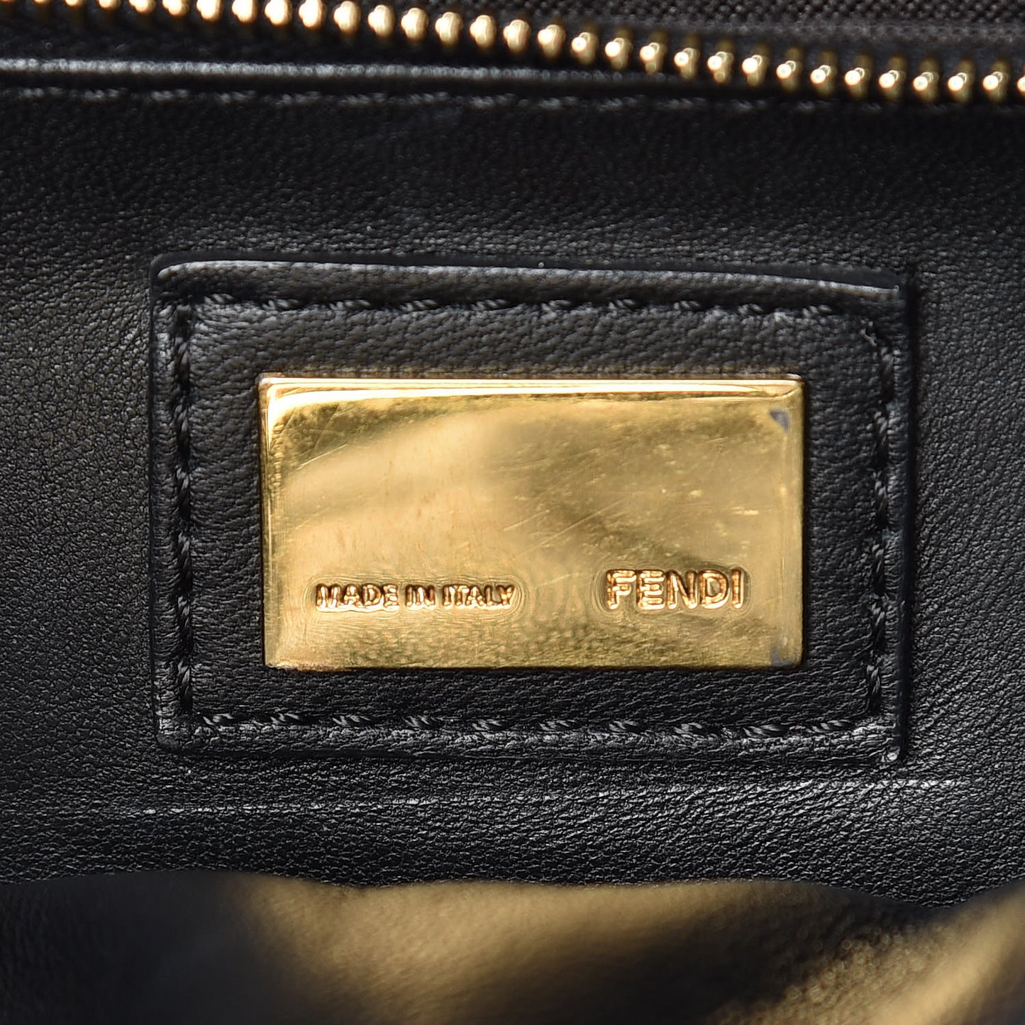 Nappa Mini Peekaboo Iconic Satchel Black