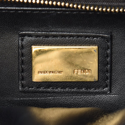 Fendi Nappa Mini Peekaboo Iconic Satchel Black 10 of 13