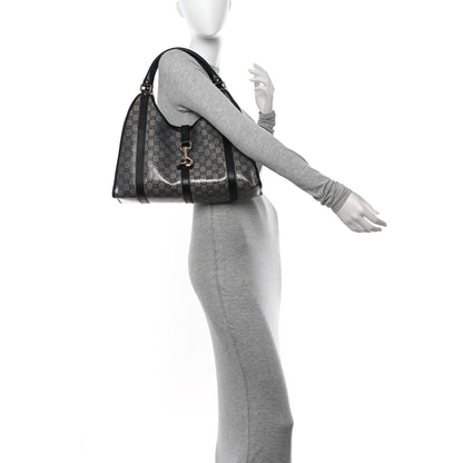 Gucci Crystal Monogram Medium Joy Shoulder Bag Black 2 of 11