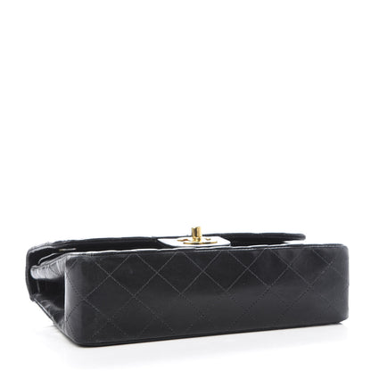 Chanel Lambskin Quilted Small Double Flap Black 4 of 11