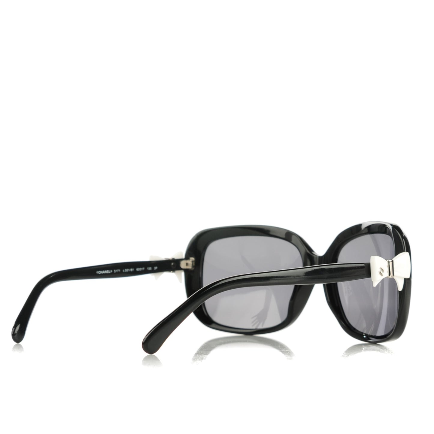 CC Bow Sunglasses 5171 Black White