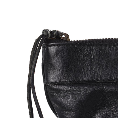 Balenciaga Agneau Classic Hardware Flat Handle Clutch Black 14 of 16
