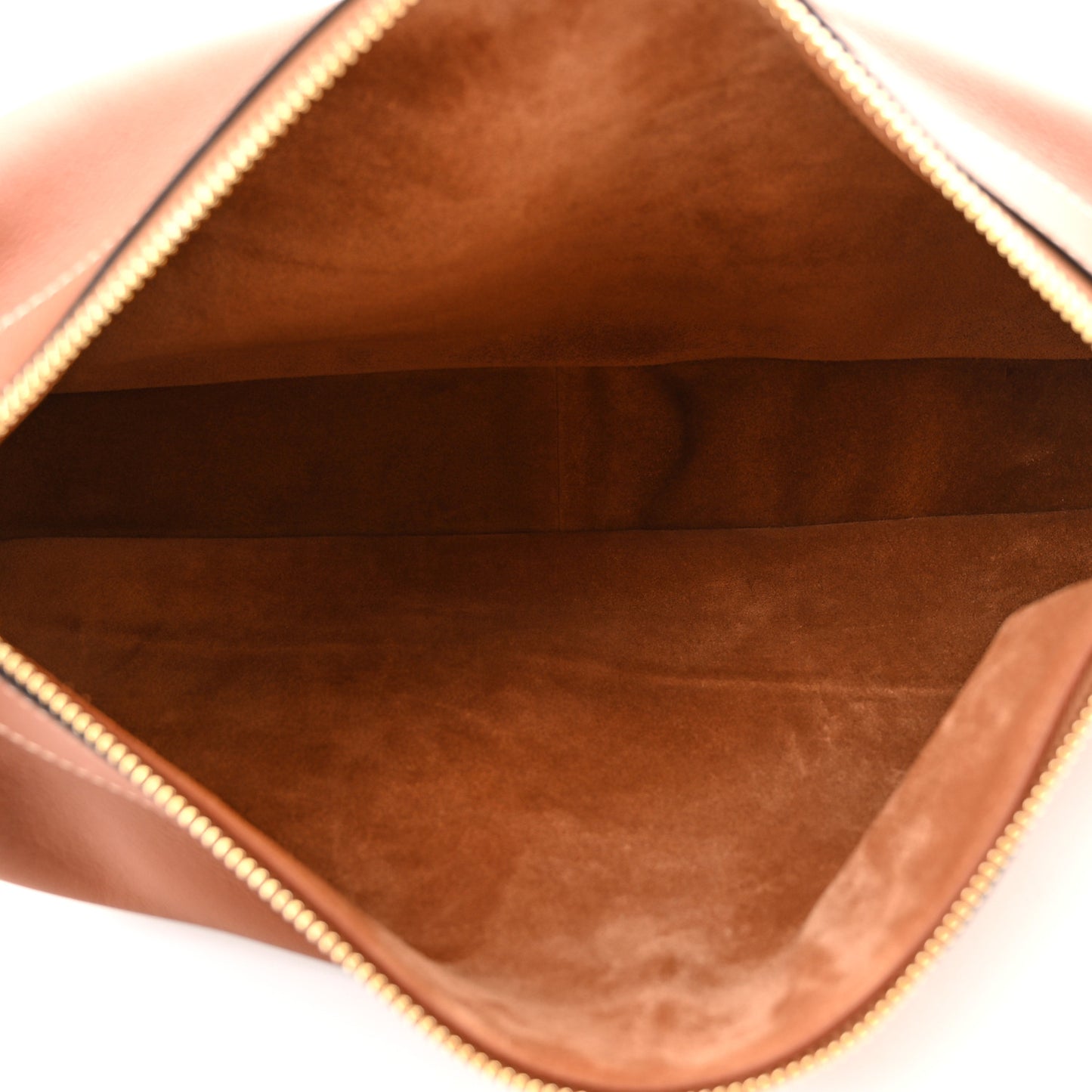 Supple Calfskin Medium Romy Shoulder Bag Tan