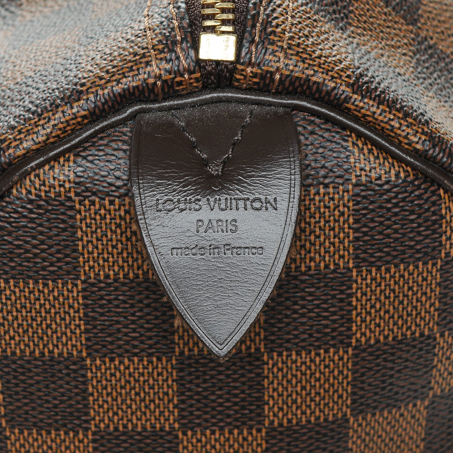 Louis Vuitton Damier Ebene Speedy 35 6 of 6