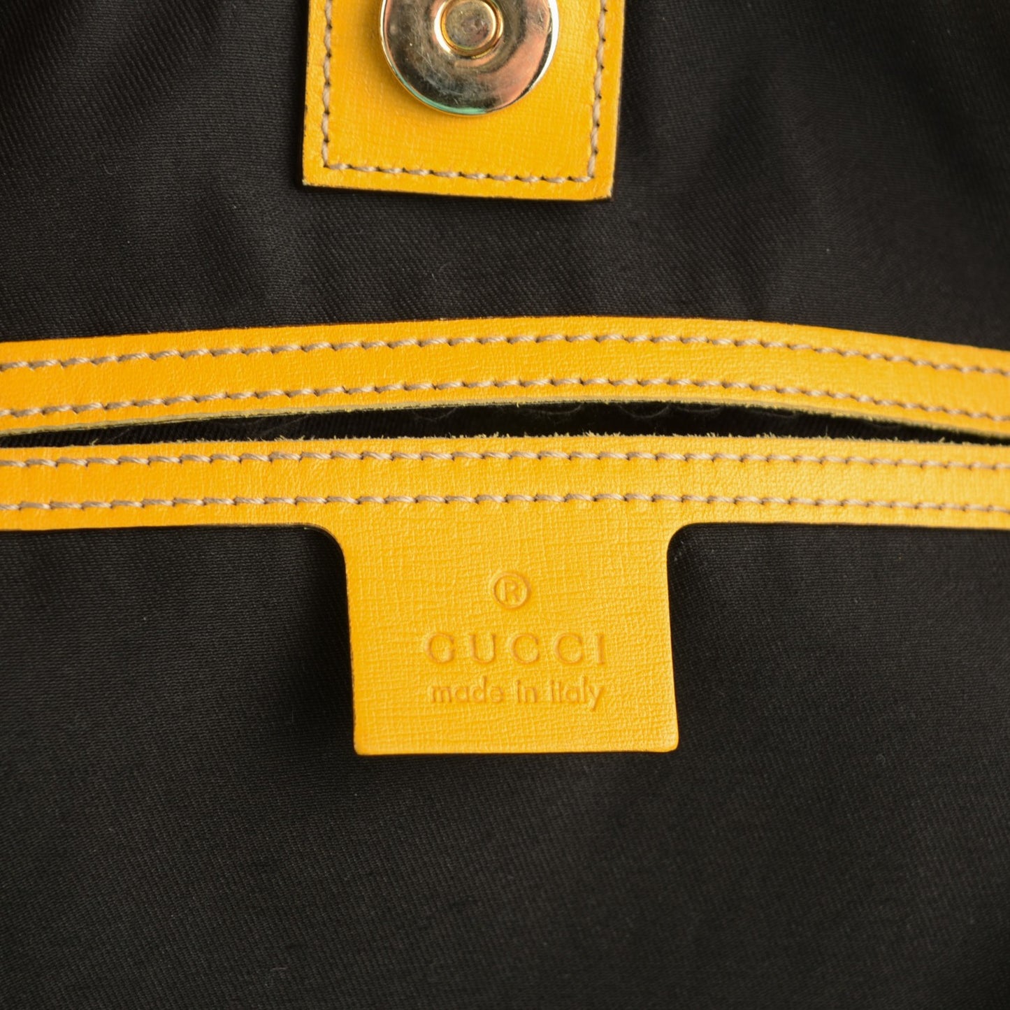 GG Monogram Plus Medium Joy Tote Yellow