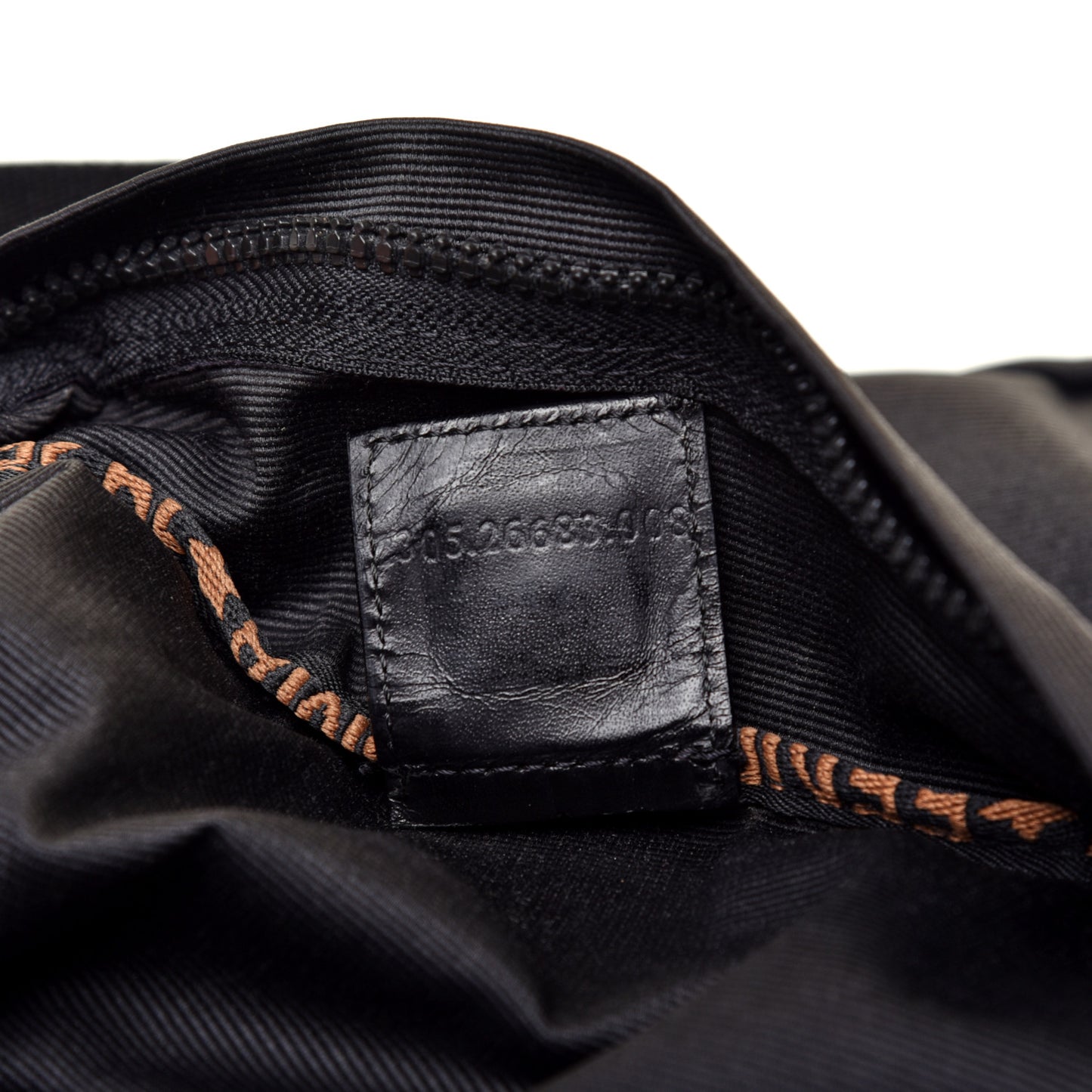 Nylon Roma 1925 Shoulder Bag Black