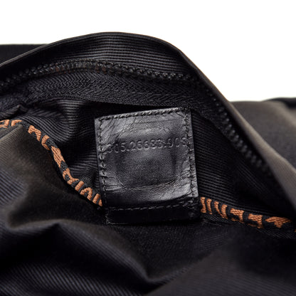 Fendi Nylon Roma 1925 Shoulder Bag Black 9 of 9