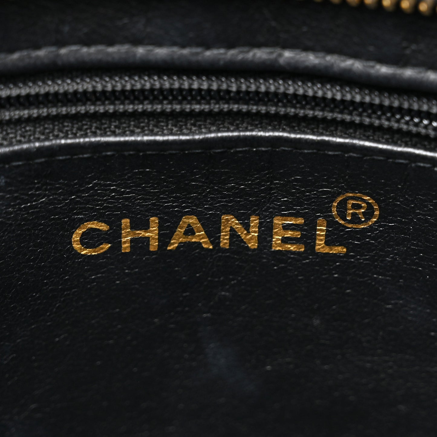 Lambskin Quilted Medallion Tote Black