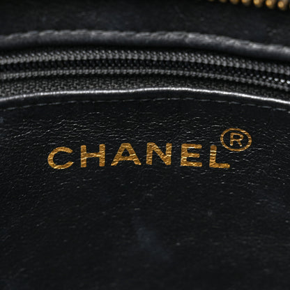 Chanel Lambskin Quilted Medallion Tote Black 6 of 15