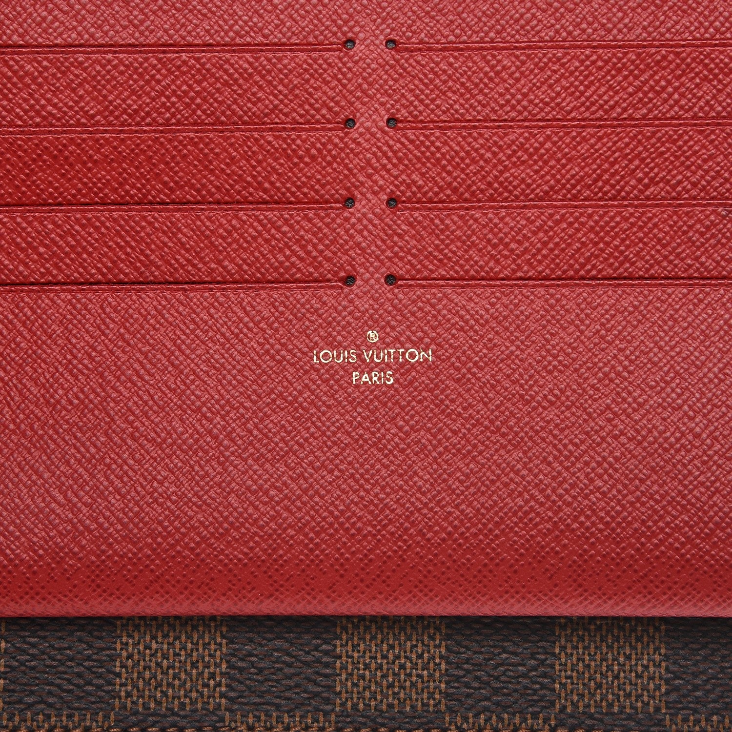 Louis Vuitton Damier Ebene Pochette Felicie Chain Wallet 8 of 9