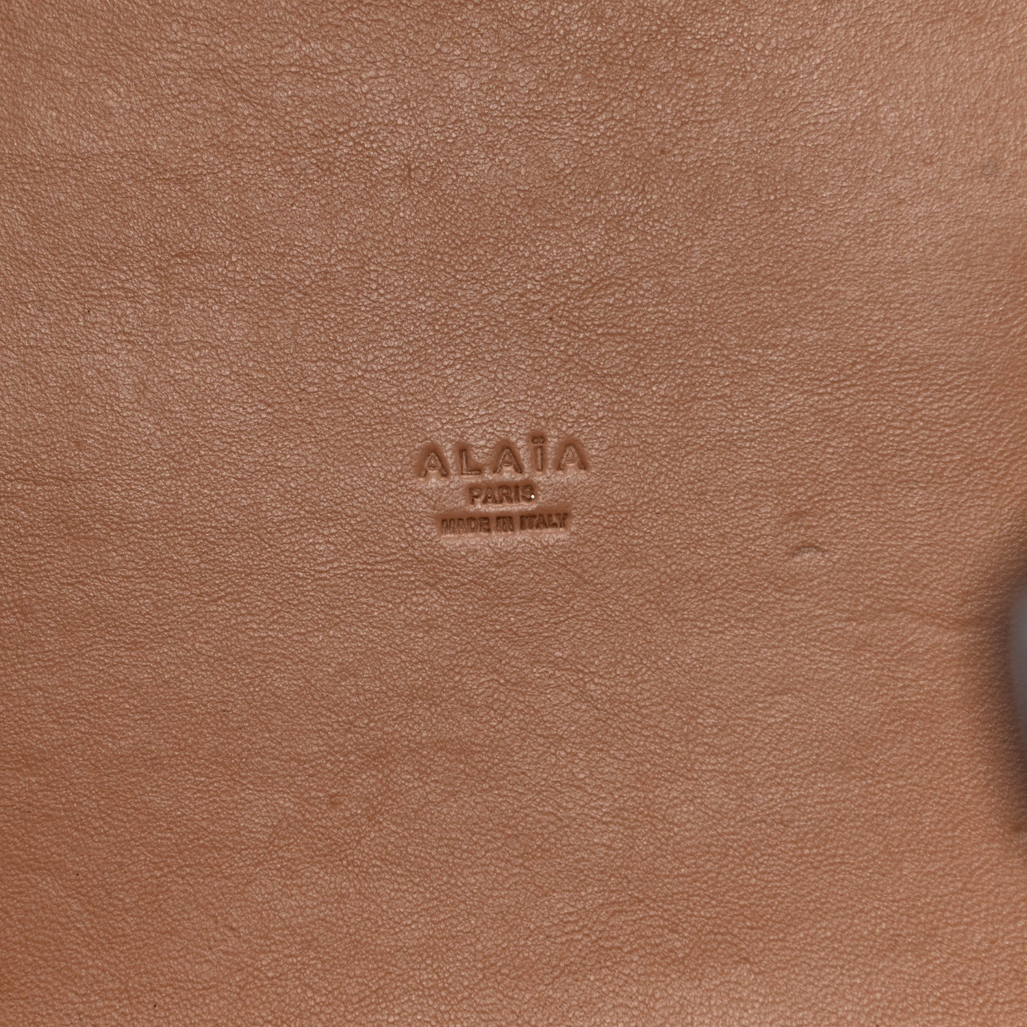 Alaia Calfskin Vienne Mina 32 Bag Dark Brown 7 of 10