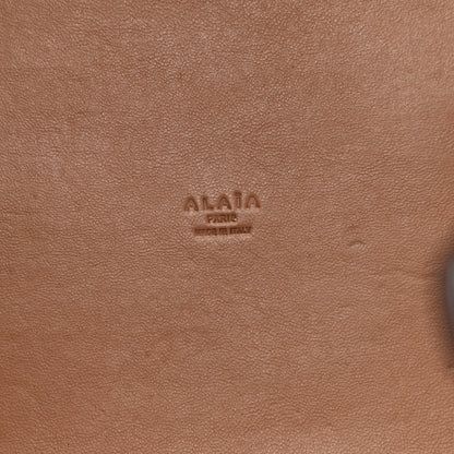 Alaia Calfskin Vienne Mina 32 Bag Dark Brown 7 of 10
