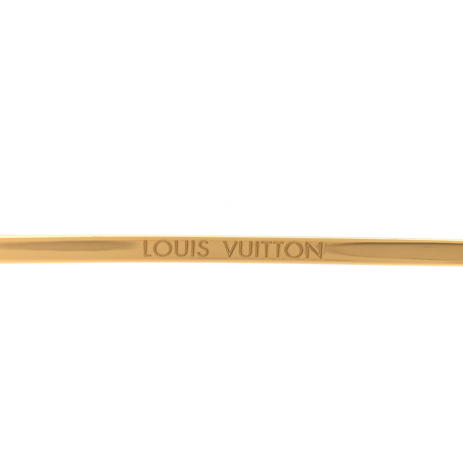 Louis Vuitton Grease Mask Sunglasses Z1470U Gold 5 of 8