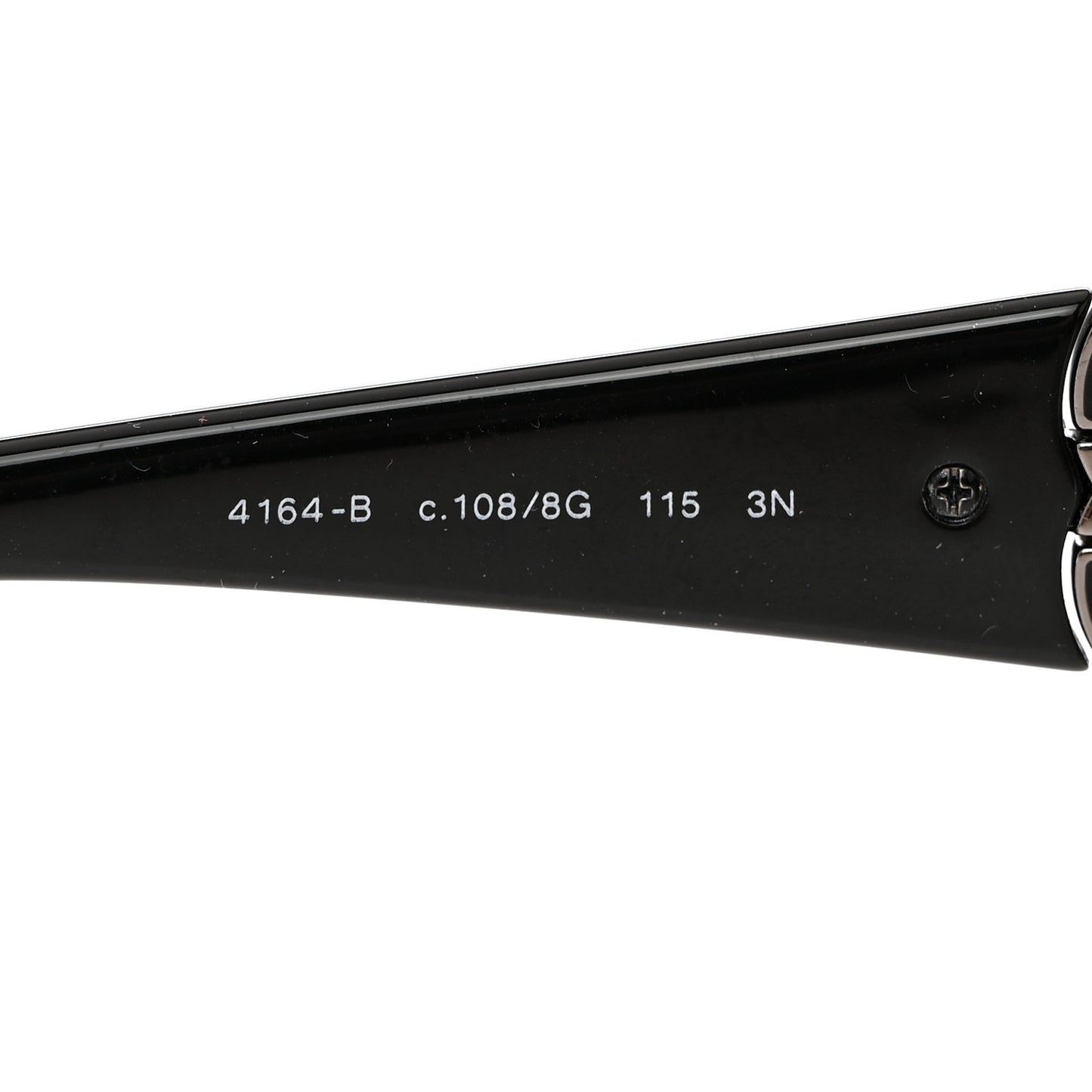 Swarovski Crystal Camellia CC Sunglasses 4164-B Black