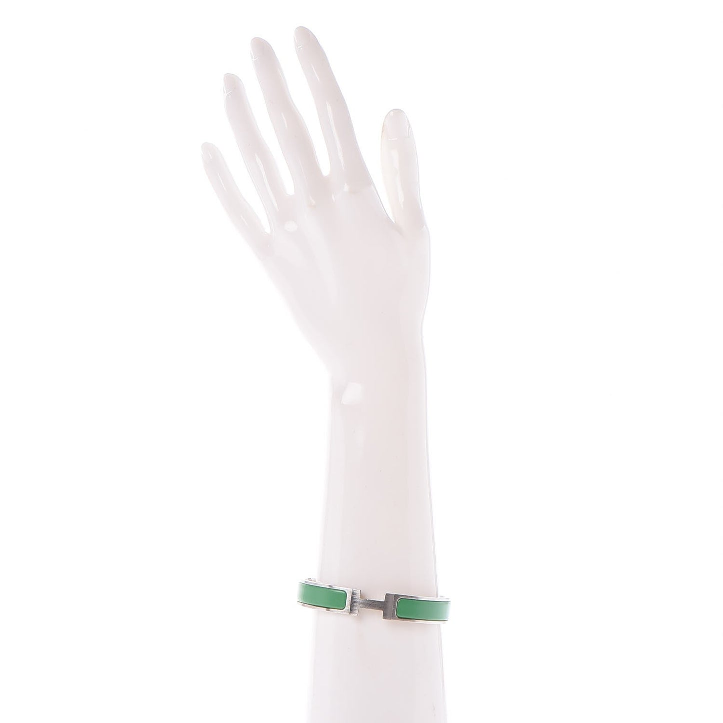 Matte Enamel Narrow Clic Clac HH Bracelet GM Bambou