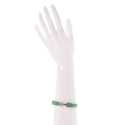 Hermes Matte Enamel Narrow Clic Clac HH Bracelet GM Bambou 2 of 5