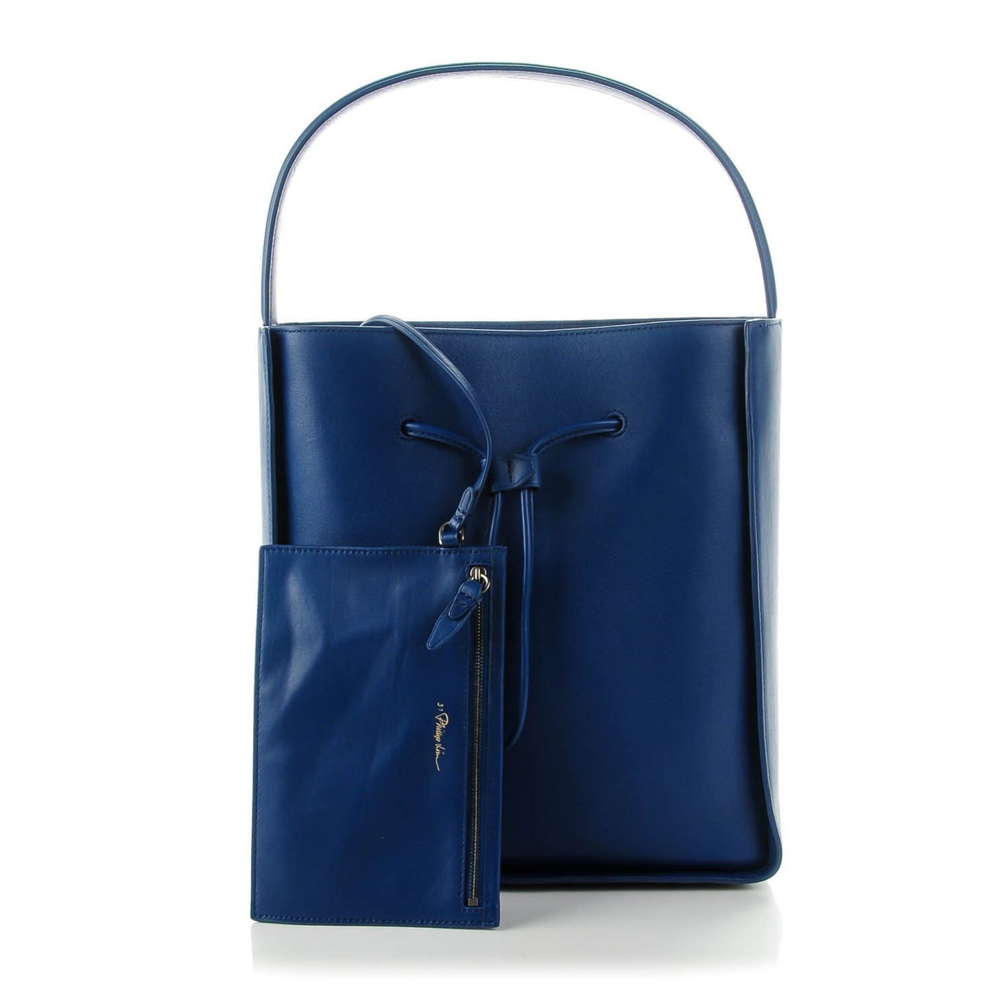 3.1 Smooth Calfskin Large Soleil Bucket Bag Midnight Blue