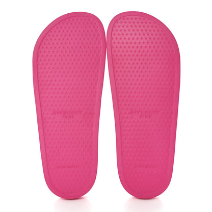 Givenchy Rubber Womens Logo Womens Pool Slides 40 Sandals Pink 5 of 8
