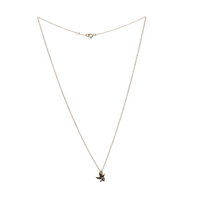 Tiffany 18K Yellow Gold Diamond Paloma Picasso Olive Leaf Pendant Necklace 3 of 6