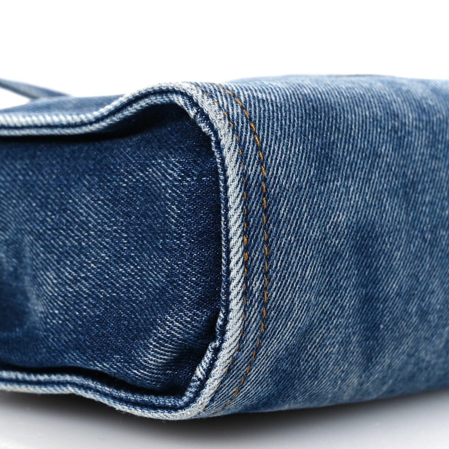 Telfar Denim Small Shopping Bag Blue 9 of 13