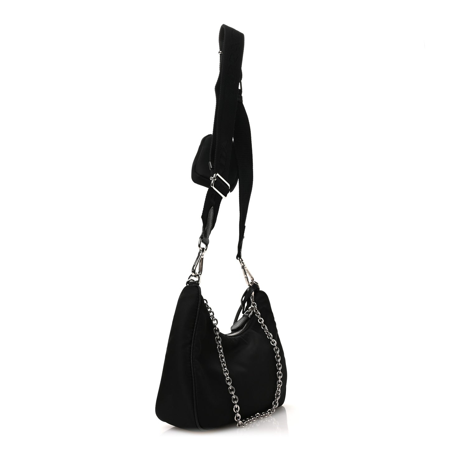 Nylon Re-Edition 2005 Shoulder Bag Black