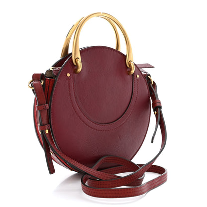 Chloe Calfskin Suede Small Pixie Bag Sienna Red 3 of 10