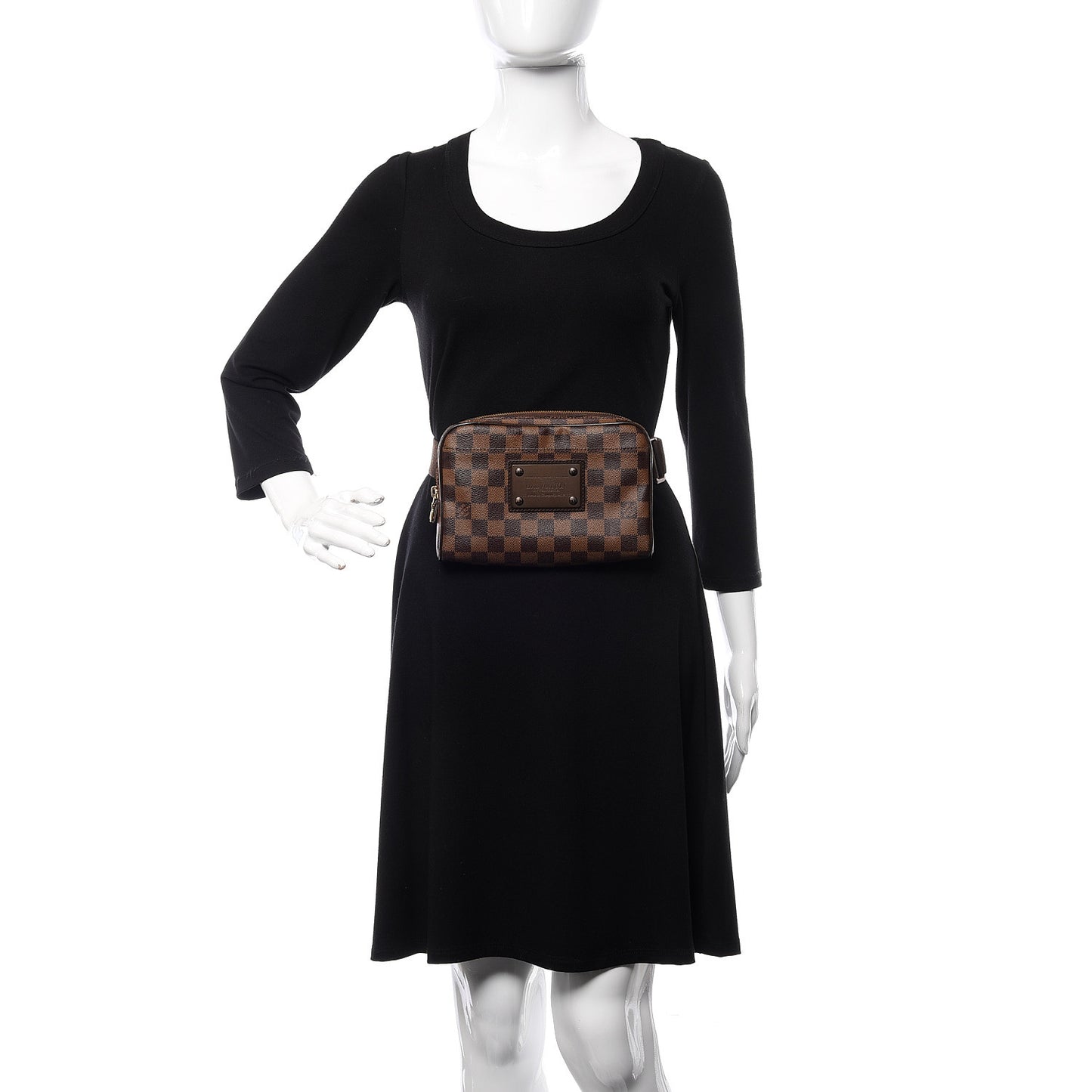 Damier Ebene Brooklyn Bum Bag