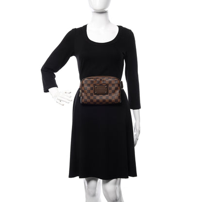 Louis Vuitton Damier Ebene Brooklyn Bum Bag 2 of 9
