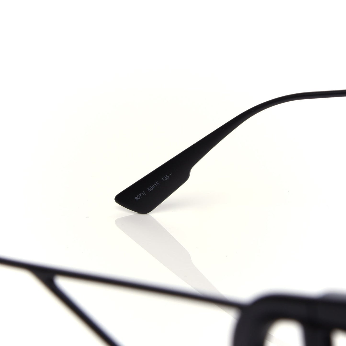 Square 30 Montaigne Sunglasses Black