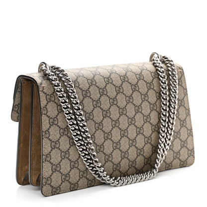 Gucci GG Supreme Monogram Small Dionysus Shoulder Bag Taupe 3 of 10
