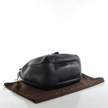 Gucci Pebbled Calfskin Medium Emily Hobo Black 4 of 7