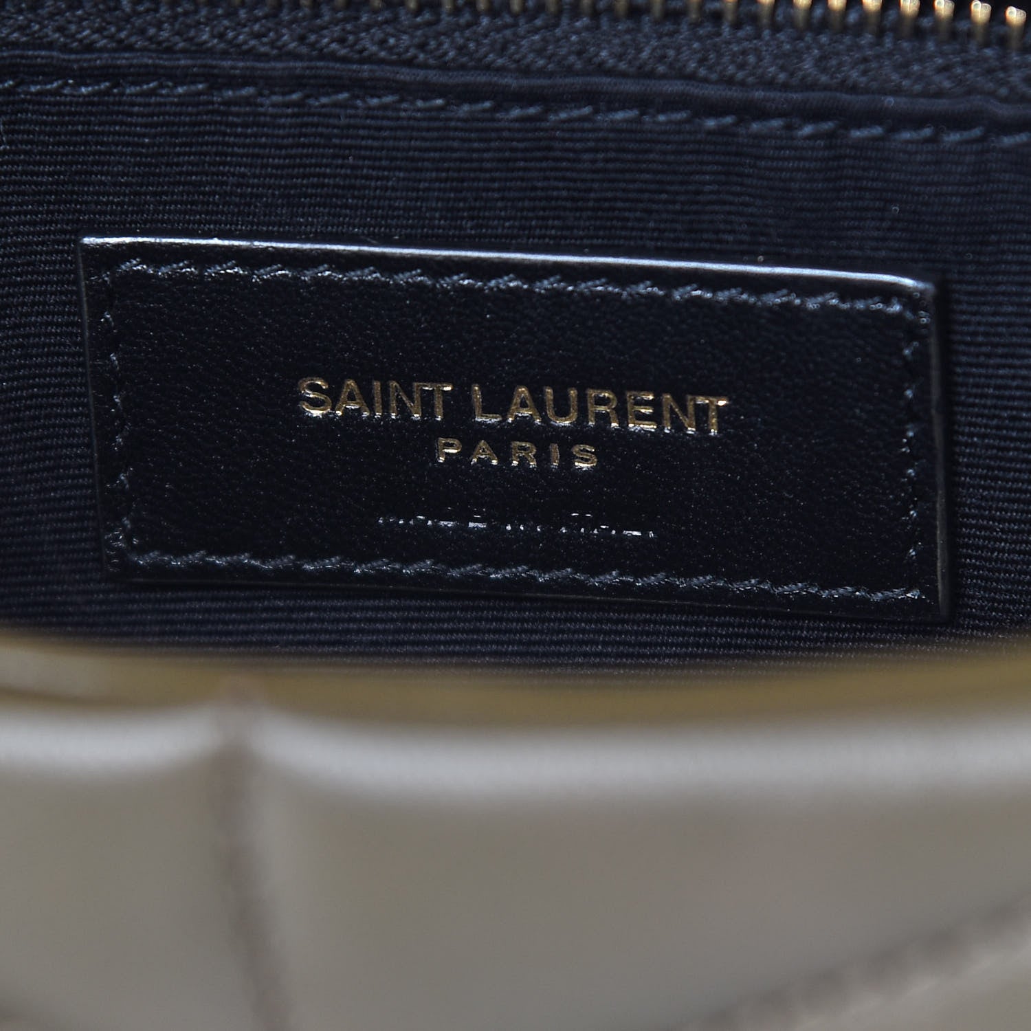 Saint Laurent Calfskin Quilted Toy Loulou Puffer Monogram Chain Satchel Seaweed 6 of 10
