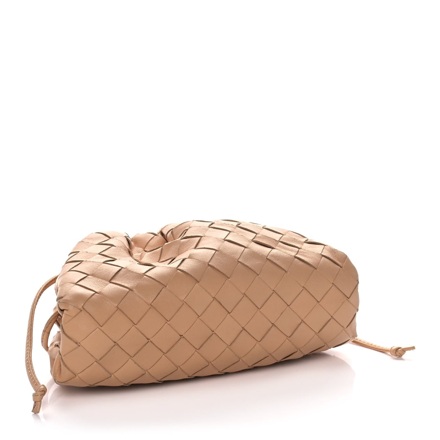 Nappa Intrecciato The Mini Pouch Almond