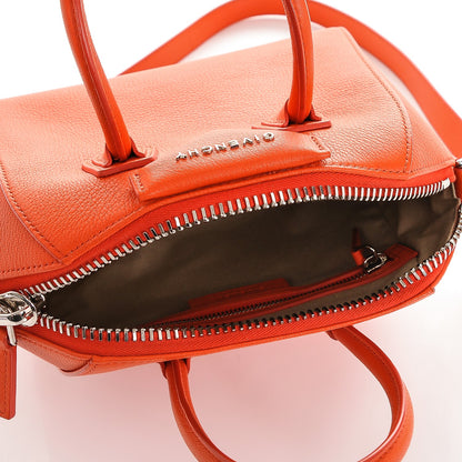 Givenchy Sugar Goatskin Mini Antigona Burnt Orange 5 of 7