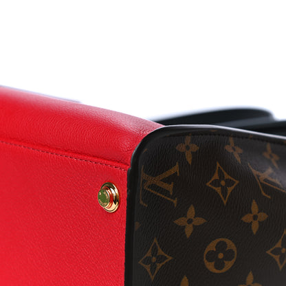 Louis Vuitton Calfskin Monogram On My Side Pirate Red 12 of 12