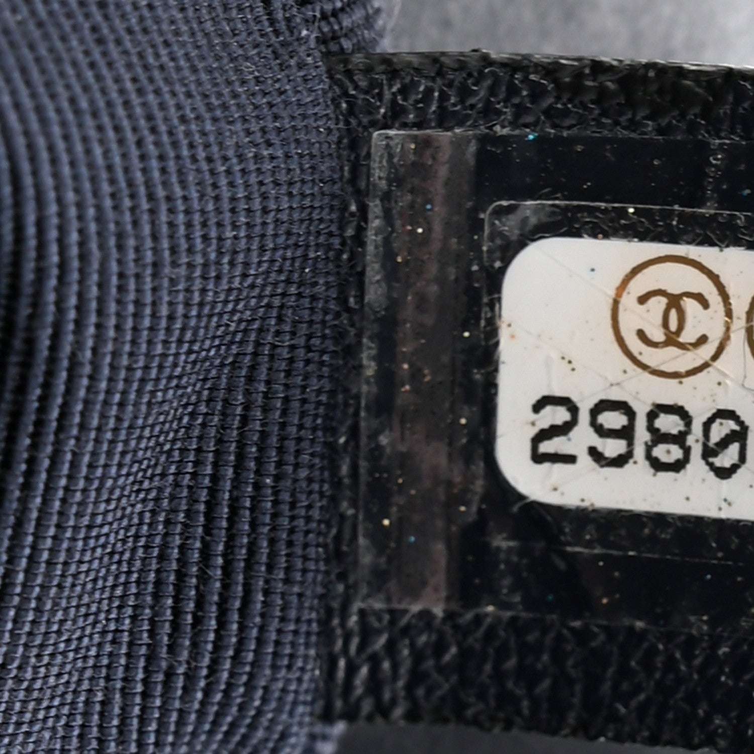 Chanel Goatskin Quilted Large Chanel 19 Flap Navy Blue 7 of 10