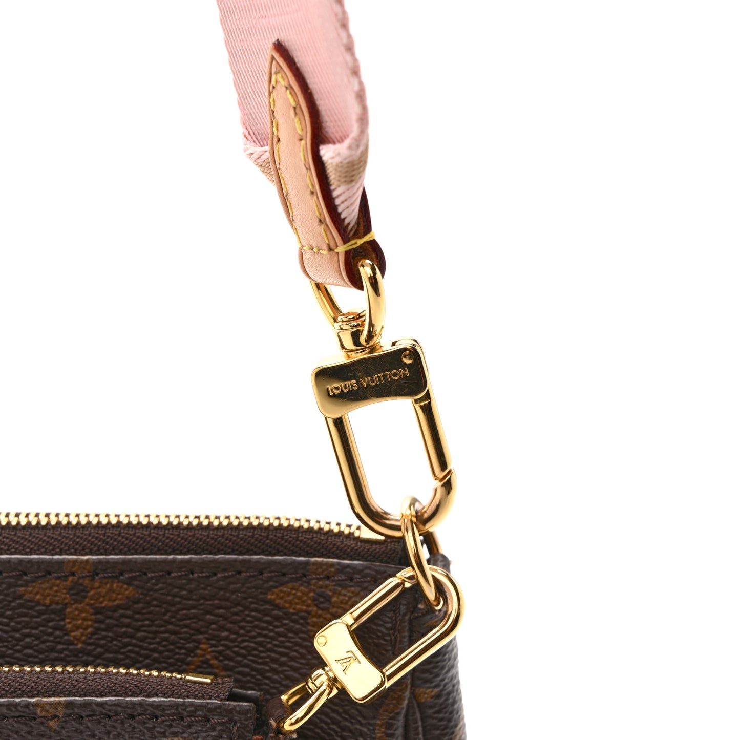 Monogram Multi Pochette Accessories Rose Clair