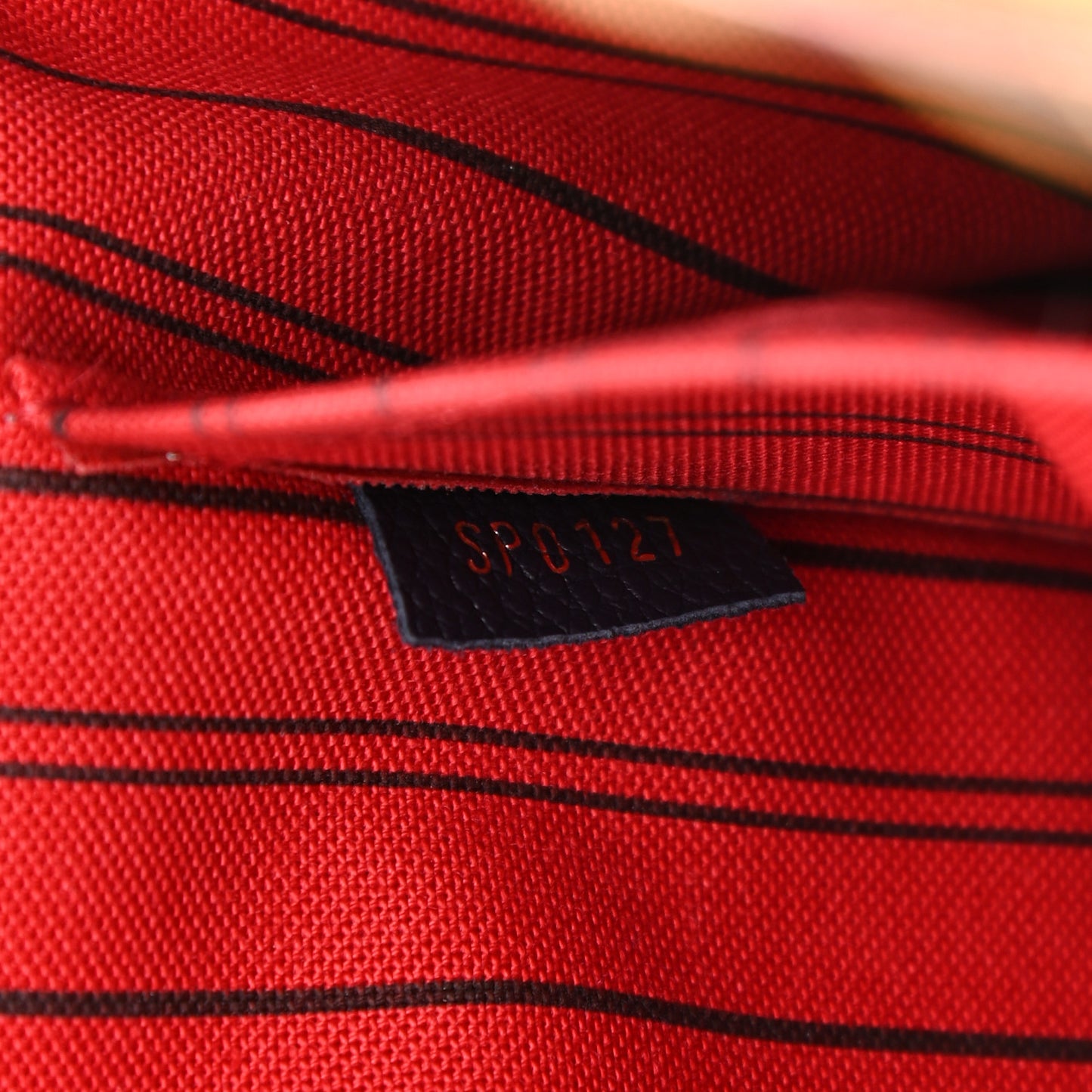 Empreinte Montaigne GM Marine Rouge