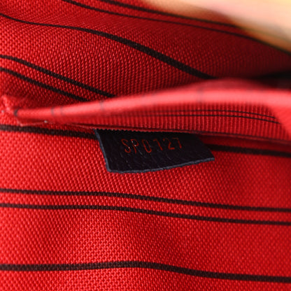 Louis Vuitton Empreinte Montaigne GM Marine Rouge 7 of 11